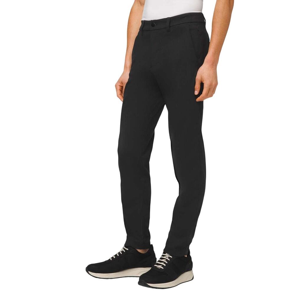 Lululemon Commission Pant Slim Wool Black Pants Men's Size 31 x 32 EUC